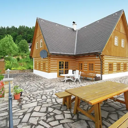 Villa With Swimming Pool In The Hilly Landscape Pecka